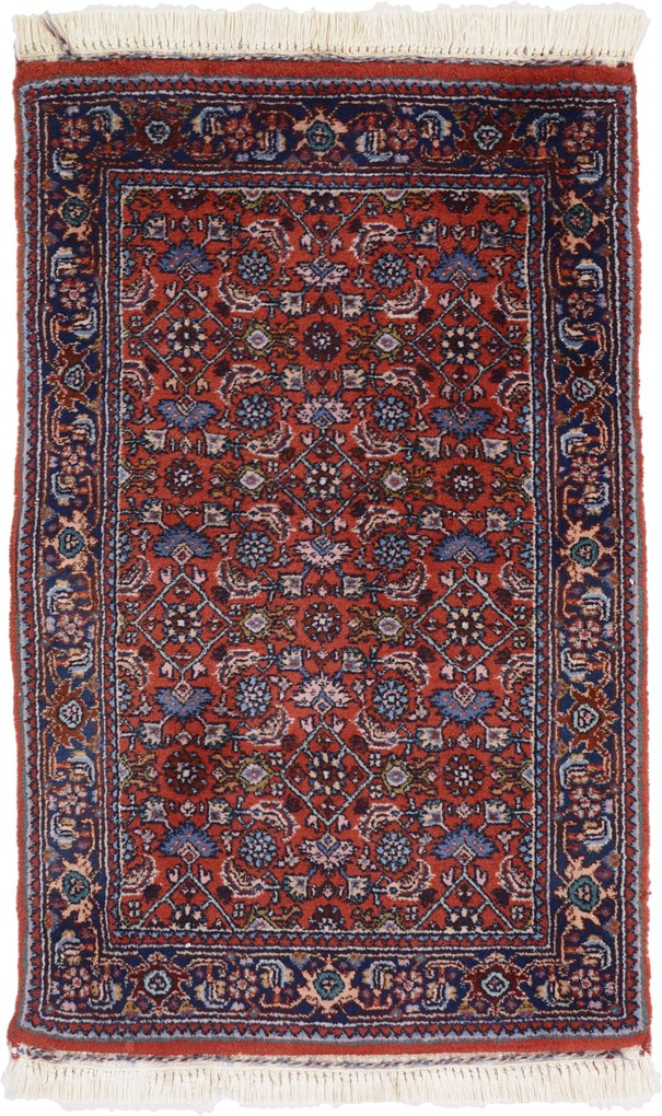 Bidjar Tappeto 60 x 100 (Indian) Annodato A Mano