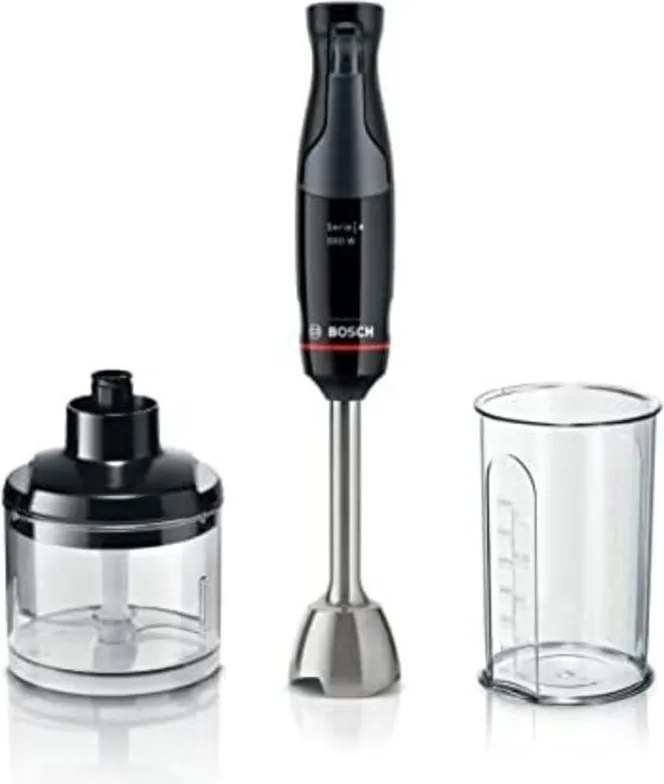 Bosch - MSM4B620 frullatore Frullatore ad immersione 1000 w Nero