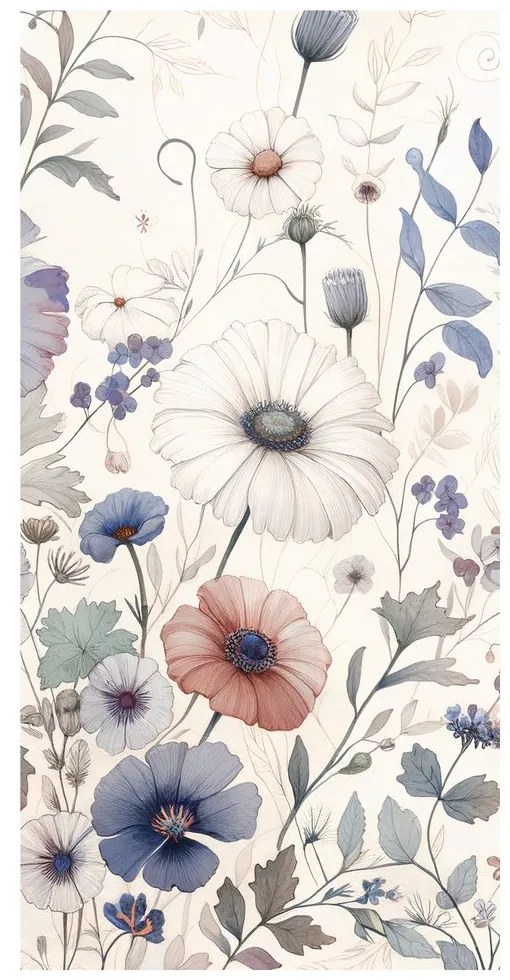 Quadro su tela – Fiori delicati