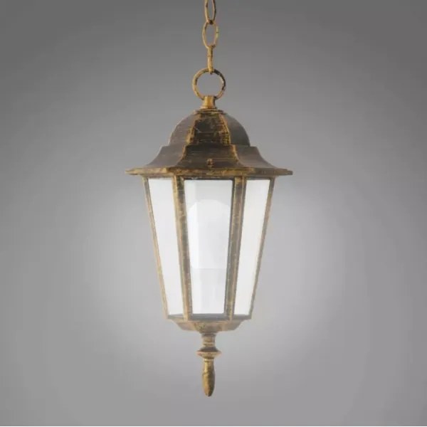 Lampadario da esterno 1xE27/20W/230V IP43 patina