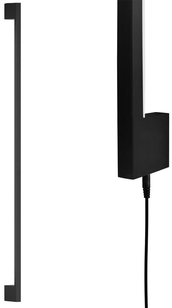 APPLIQUE DA PARETE LED LHJ064-W 100cm BLACK