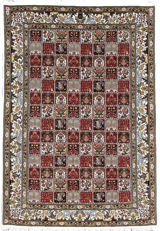 Moud Tappeto persiano 290x200 (Iran) Annodato A Mano