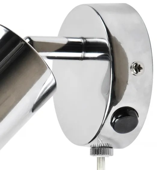 Nordlux - Faretto da parete EXPLORE 1xGU10/7W/230V cromo lucido