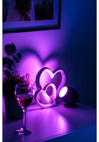 Immax NEO 07739L - LED RGB+CCT Lampada da tavolo dimmerabile ATMOSPHERE 3W/5V Wi-Fi Tuya