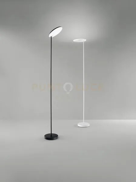 Lampada da terra a led ophelia 6586 n lc nero