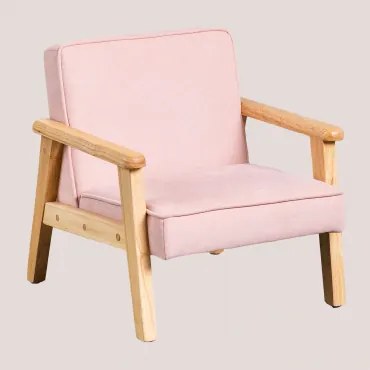 Poltrona Cristina Kids Rosa - Sklum