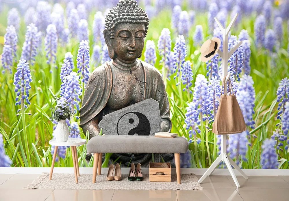 Carta da parati – Buddha yin e yang