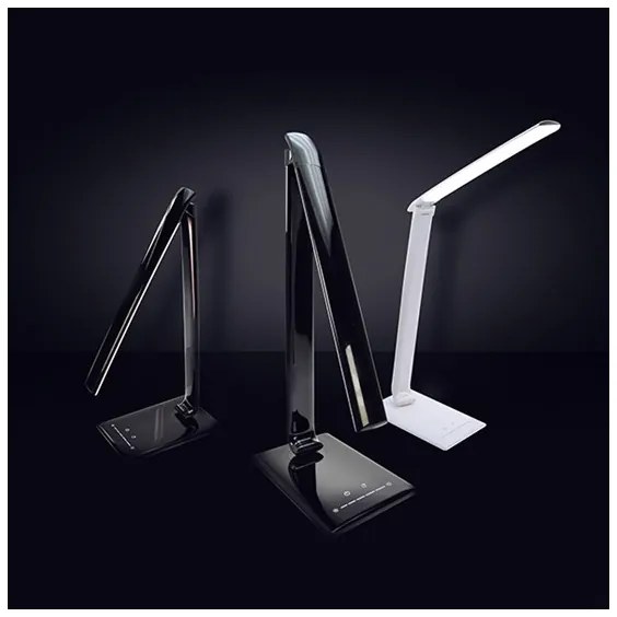 Brilagi - LED Lampada da tavolo dimmerabile Connettore USB LED/12W/230V nera