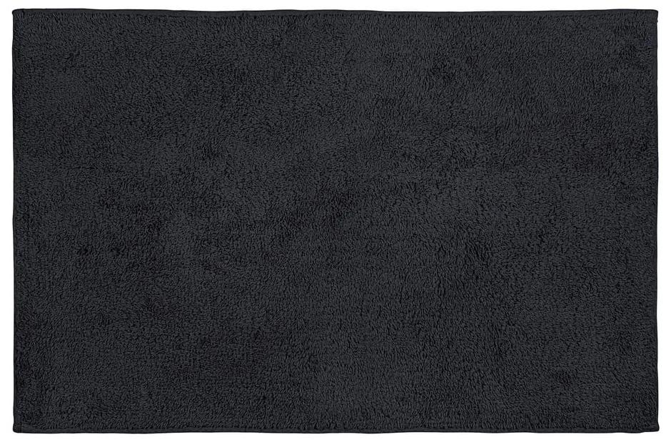 Tappeto da bagno in cotone nero, 50 x 80 cm Ono - Wenko