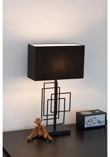 ByRydens 4002040-4002 - Lampada da tavolo PARAGON 1xE27/5W/230V nera