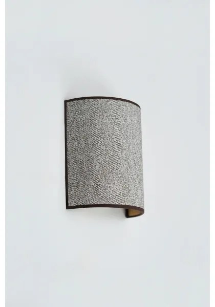 Brilagi - Applique SEMI 1xE27/15W/230V diametro 20 cm grigio