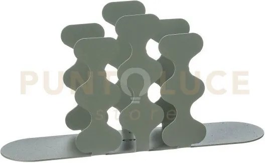 Portatovaglioli di design nori verticale giada