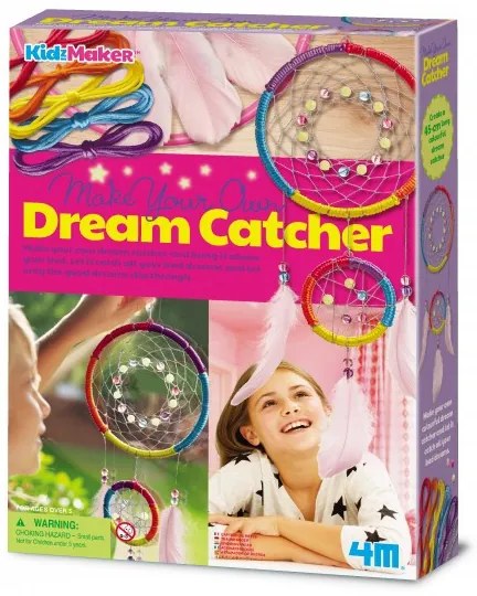 Set creativo - creazione di un acchiappasogni (dream catcher making kit)