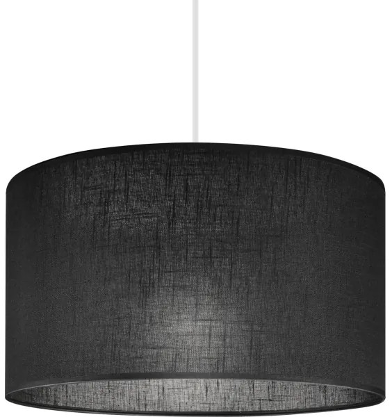 Lampadario a sospensione con filo SIRJA 1xE27/60W/230V nero