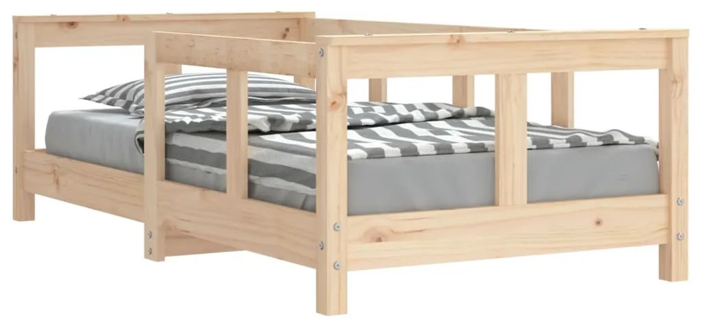 Giroletto per bambini 70x140 cm in legno massello di pino