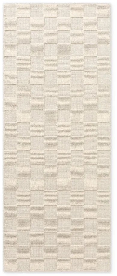 Passatoia color crema in lana tessuta a mano 80x200 cm Scala – Villeroy&Boch