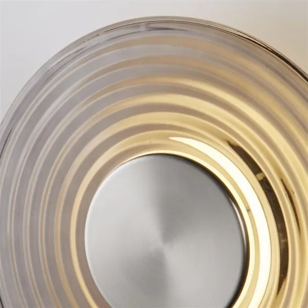 Searchlight 32210GY - Applique dimmerabile CLEO LED/9,4W/230V grigio