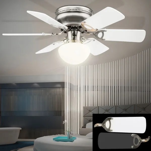 Globo 03803 - Ventilatore da soffitto UGO 1xE27/60W/230V