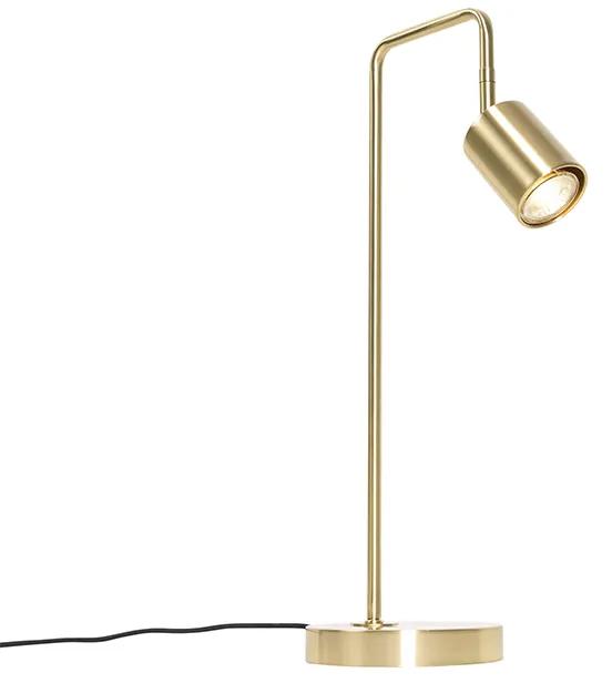 Lampada da tavolo moderna in ottone orientabile - Java