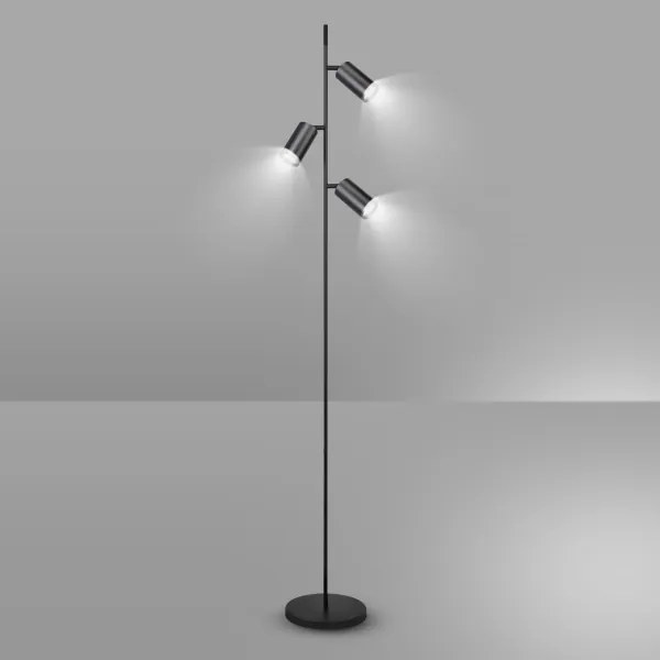 Brilagi - Lampada con piedistallo SELE 3xGU10/30W/230V nero
