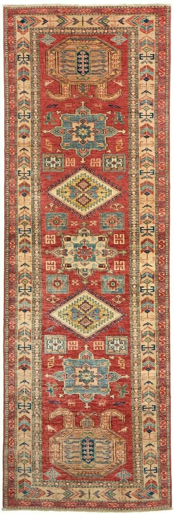 Kazak Tappeto orientale 80x230 (Pakistan) Annodato A Mano