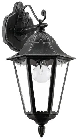 Eglo 93456 - Lampada da parete esterna NAVEDO 1xE27/60W/230V IP44