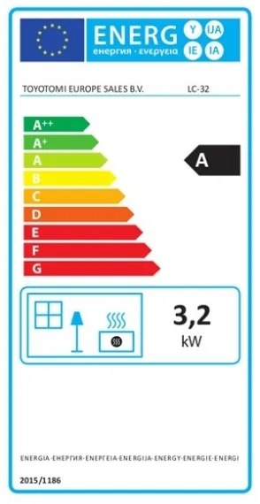 Stufa Laser Zibro Elettronica A Combustibile Liquido 3,2 kW Portatile LC 32 Toyotomi