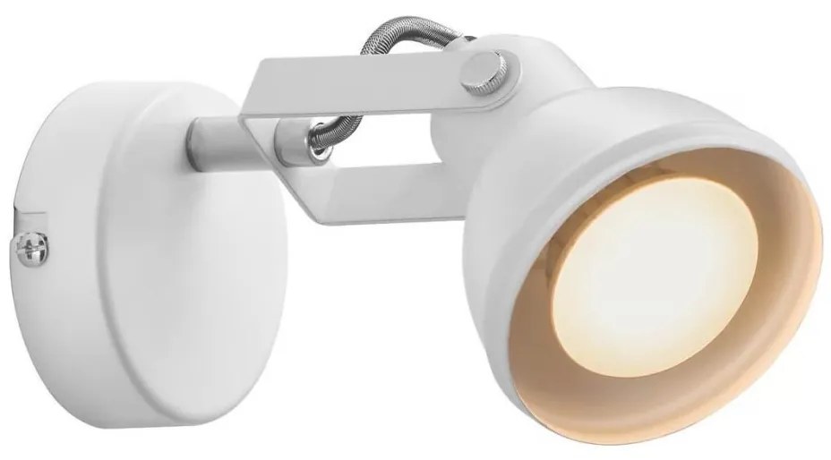 Nordlux - Faretto da parete ASLAK 1xGU10/35W/230V bianco
