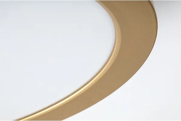 Rabalux 75078 - Plafoniera LED per bagno SHAUN PLUS 24W/230V Ø 22 cm IP44 dorata