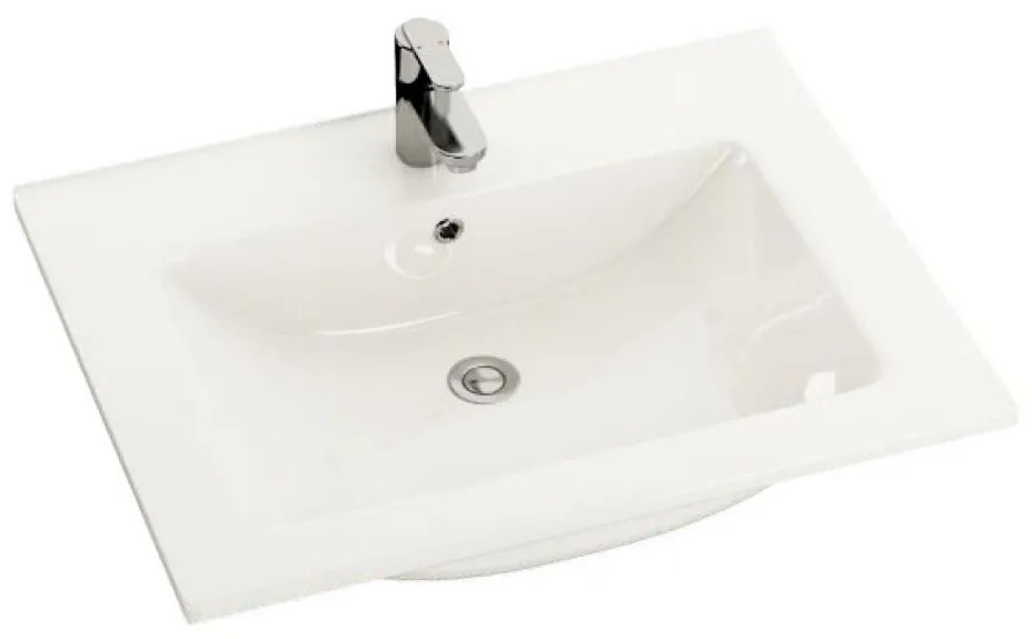 BATH DELUXE 06-060-60-11-01 - Lavabo incasso CHICAGO 61x46,5 cm bianco lucido