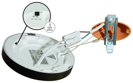 Globo 12379-6B - Plafoniera LED LASSE LED/6W/230V