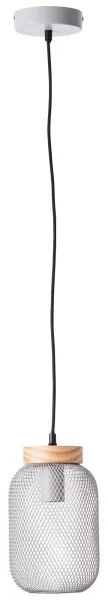 Brilliant - Lampada a sospensione su cavo GIADA 1xE27/40W/230V Ø 16 cm grigio