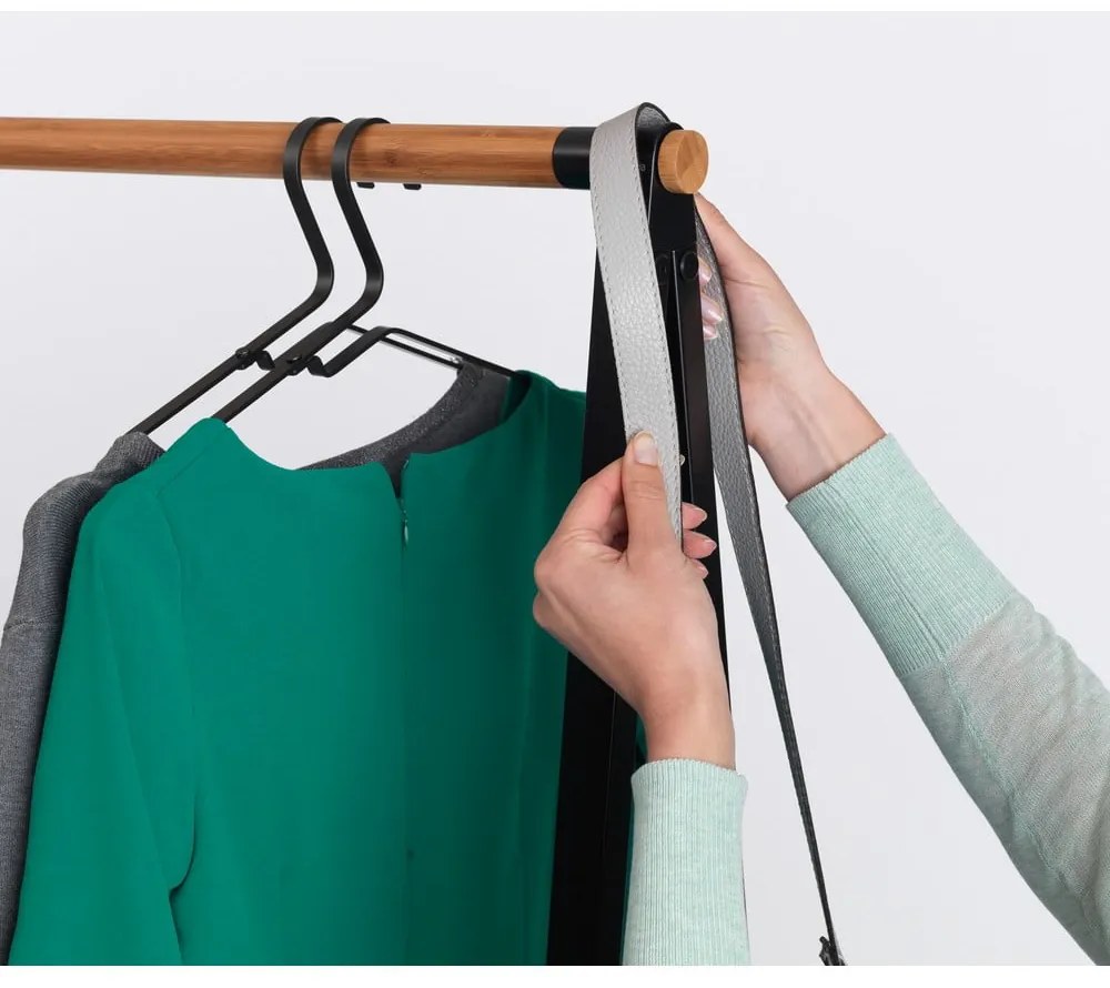 Appendiabiti in acciaio nero Linn - Brabantia