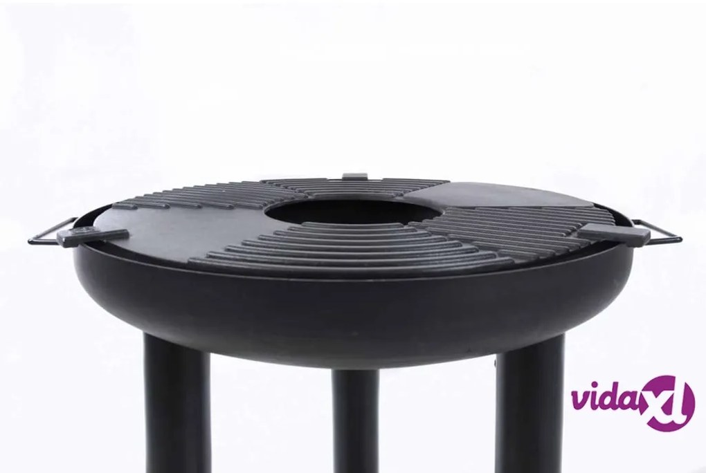 RedFire Griglia per Barbecue Nero in Acciaio
