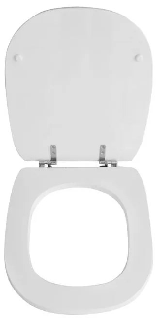 Copriwater 500 a d dedicato per serie sanitari in duroplast bianco, con chiusura rallentata