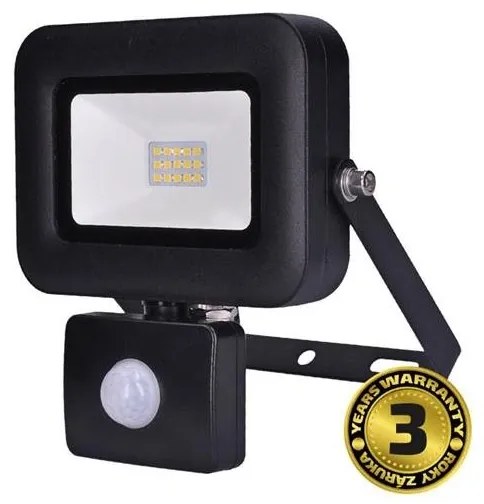 Solight WM-10WS-L - Riflettore LED con sensore LED/10W/230V IP44