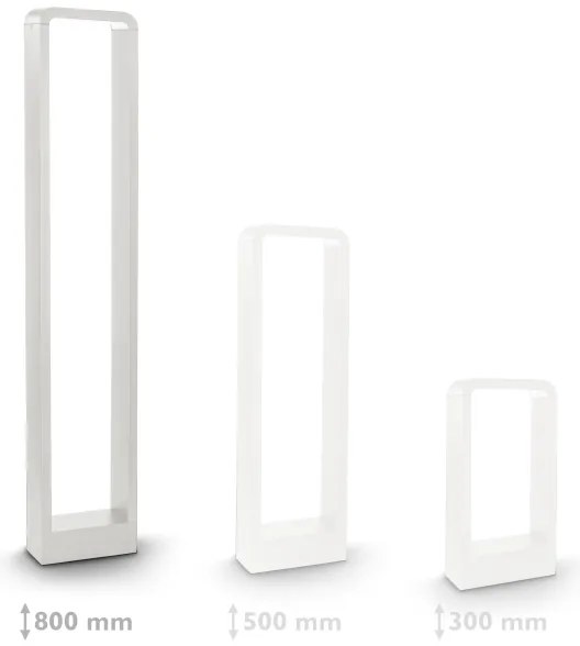 Brilagi - Lampada LED da esterno BARI LED/7W/230V 3000/4000/6000K bianco IP54 80 cm