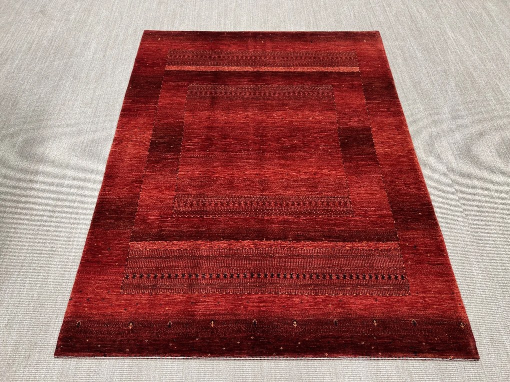 Loribaft Tappeto persiano 220 x 170 Rosso (Iran) Annodato A Mano