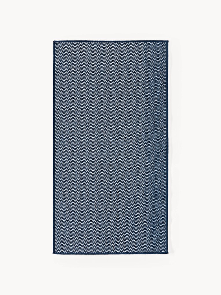 Tappeto reversibile da interno-esterno con motivo zigzag Cort