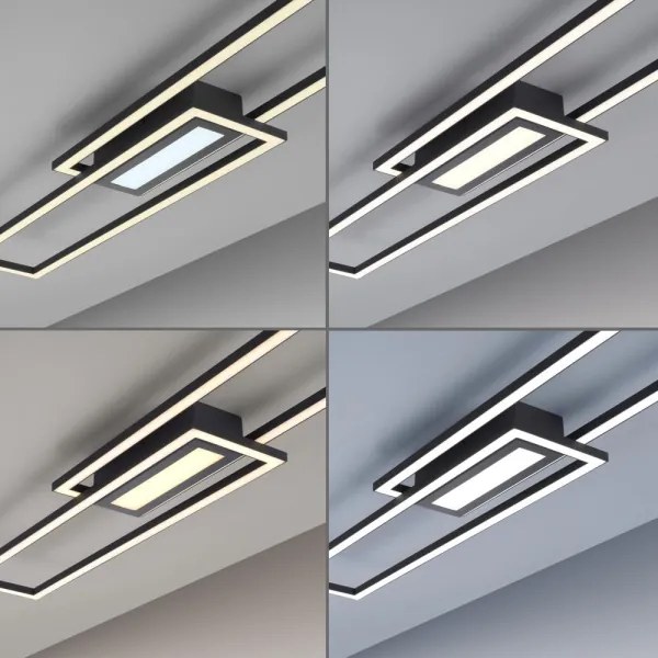 Leuchten Direkt 14696-18 - LED Lampadario a plafone dimmerabile ASMIN LED/45W/230V