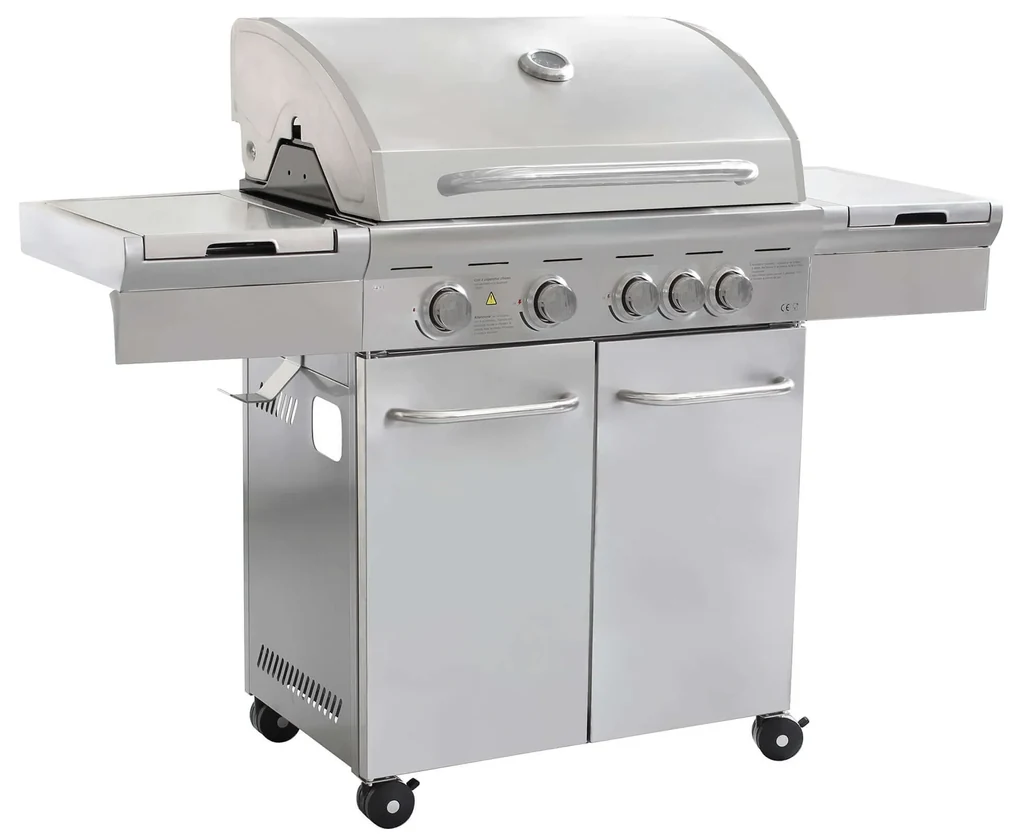 Bbq Barbecue Affumicatore 114x108x104cm