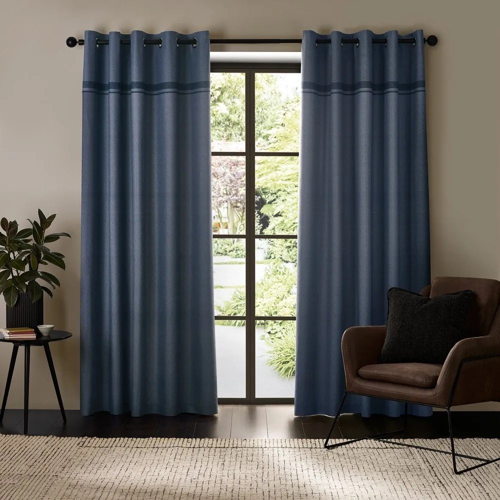 Tende in set blu 2 pz 229x229 cm Melville – Catherine Lansfield
