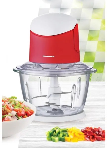 Heinner HMC-K500WHR - Tritatutto 500W/230V rosso