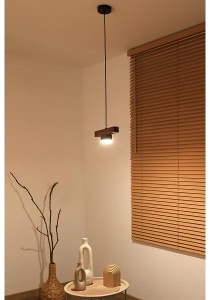 Duolla - Sospensione a cavo IRONLINE 1xGX53/3W/230V pino/rovere/nero