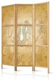 Paravento giapponese Drago orientale 3 ante 135x172