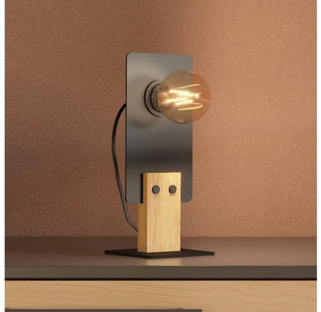 Eglo 43754 - Lampada da tavolo BRAMERTON 1xE27/40W/230V