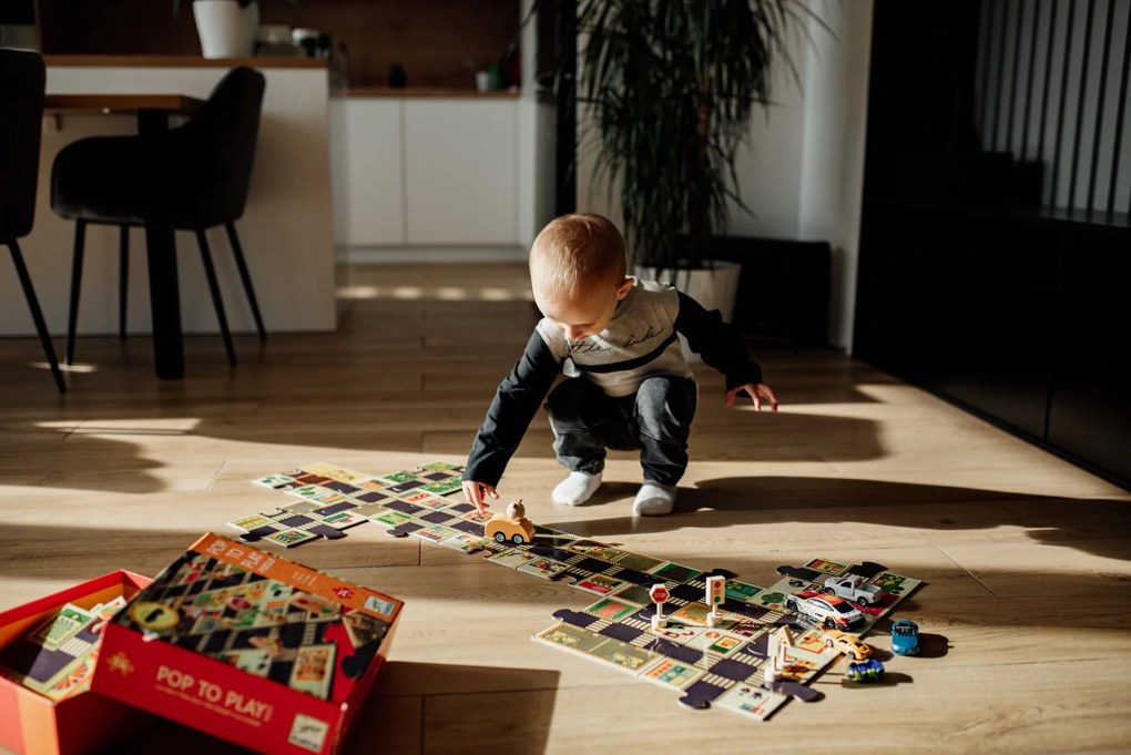 Puzzle - trasporto su strada - 24 pezzi