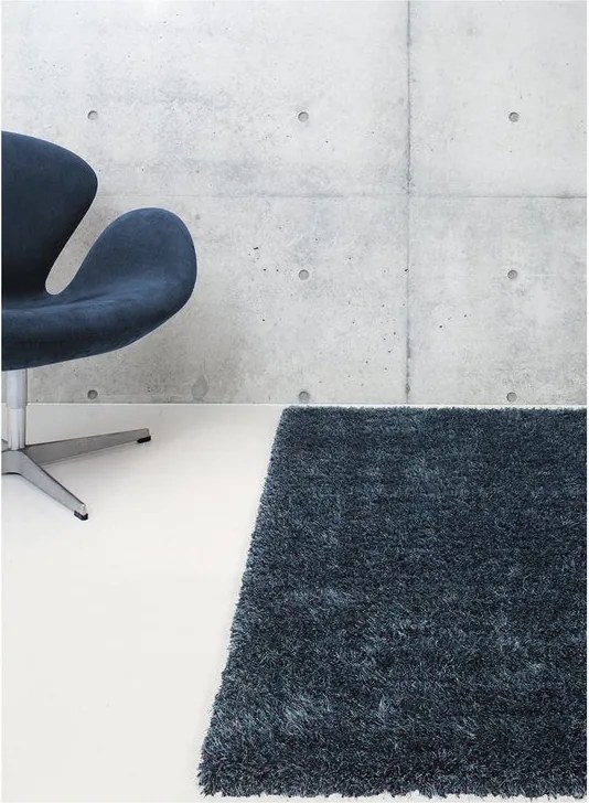 Tappeto Sheen in polipropilene blu L 300 x L 200 cm
