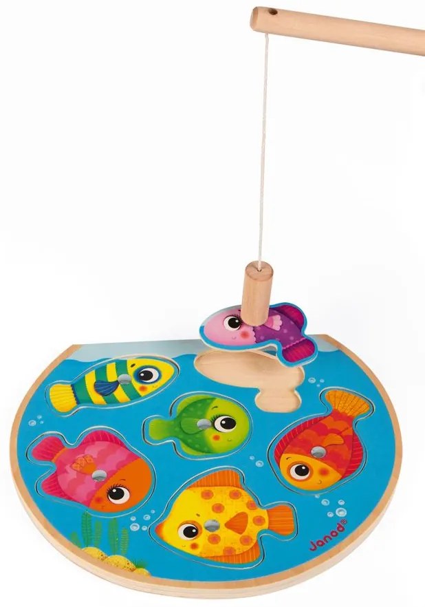 Puzzle Speedy Fish - legno