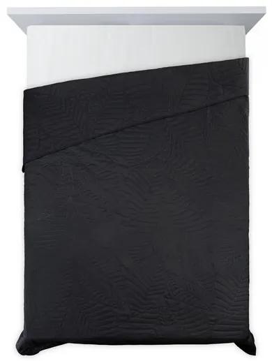 Copriletto moderno Boni nero Larghezza: 170 cm | Lunghezza: 210 cm